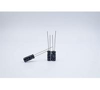 Capacitors 100pcs 50V4.7UF 5 * 11 in-line Filter Aluminum electrolytic Capacitor) Component (Size : 50V4.7UF)