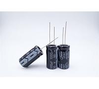 Capacitors 100pcs 50V4700UF 22 * 35 in-line Filter Aluminum electrolytic Capacitor) Component (Size : 50V1000UF)