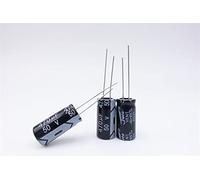Capacitors 100pcs 50V4700UF 22 * 35 in-line Filter Aluminum electrolytic Capacitor) Component (Size : 50V470UF))