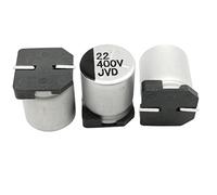 Capacitors 100pcs High Voltage SMD Electrolytic Capacitor/High Voltage Capacitor/22UF400V12.5 * 16mm/LED Module/Network Communication Component