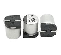 Capacitors 100pcs SMD electrolytic Capacitor/high Frequency Low resistance/470UF10V/6.3 * 7.7mm Smart Home/intercom Component