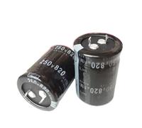 Capacitors 10pcs 250V820UF 30 * 35MM, Luminum Electrolytic Capacitor, 250V 820UF 30 * 35MM AMNzOgOdL