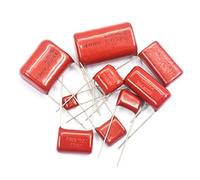 Capacitors 10pcs 63V 100V 250V 400V 450V 630V 2000V Polypropylene Film Capacitor 101 103 104 105 125J 221 222 223 224 225 332 333 334 Energy storage elements (Size : 100V683J 5MM)