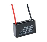 Capacitors 1UF 1.2UF 1.5UF 2UF 3UF 4UF 5UF 8UF 10UF 12UF 20UF 450V AC CBB61 Metallized Capacitor For electronic starter Start-up Ceiling Fan AUOQKQUT(8UF)