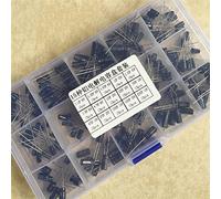 Capacitors 200Pcs/lot 0.1UF-220UF 15Values Aluminum Electrolytic Capacitors 16-50V Mix Electrolytic Capacitor Assorted kit + Box Electronic devices