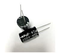 Capacitors 20pcs 22UF 33UF 47UF 100UF 1000UF 3300UF 6800UF 10000UF 450V 400V 250V 63V 35V 25V 16V 6.3V 16 * 25MM Aluminum Electrolytic Capacitor Energy storage elements (Size : 33UF 450V)