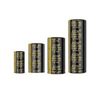 Capacitors 2Pcs Audio Electrolytic Capacitor 80V 3300UF 4700UF 6800UF 10000UF for Audio HiFi Amplifier High Frequency Low ESR Speaker Energy storage elements (Size : 80V10000UF 35x60)