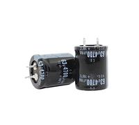 Capacitors 50 Pcs-10 Pcs 63V4700UF 25X40 Mm Capacitor 4700UF 63V Energy storage elements (Size : 15PCS)