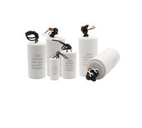 Capacitors CBB60 450V AC Starting Capacitor 5% 3/4/5/6/8/10/12/14/15/16/18/20/25/30/40/45/50/60UF for Washing Machine AUOQKQUT(60UF)