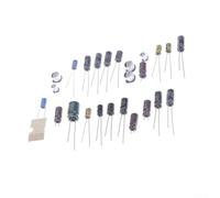 Capacitors for GameGear 25pcs Electronic Components Kit GG Motherboard Capacitor Replacement for Circuit Board Repair Retro Gamers Standard
