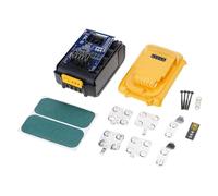 Capacity 21v Battery Pack Case Power Tool Accessories Converter for Electric Repair and Maintenance Projects