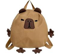 Capacity Capybara Backpack Kawaii Travel Backpack Nylon School Bags Cartoon Stylish Daypack Backpack Bookbag Handy and professional