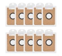 Capacity Dust Bags, Replacement Dust Bags For Ultenic For T10 For Elite Vacuum Cleaner 4 Layers For Comprehensive Filtration(4/10/20 PACK)(10 PACK)