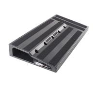 Capacity Effects Pedal Board with Excellent Heat Dissipation Modern Guitar Pedal Board for Musicians Guitar for Professionals Compact Lightweight with Hidden Power for Effects Organization