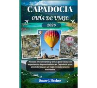 CAPADOCIA GUÍA DE VIAJE: 75 cosas emocionantes y únicas para hacer, con experiencias imprescindibles en Capadocia y sus alrededores para un viaje verdaderamente inolvidable. (Viaje Fischer ESP)