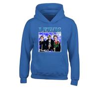 Capaldi Funny Roses Hoodie - Lewis Brit Pop Singer Vintage Band Concert Merch Gift For Music Lovers UK Event Kids Adults Unisex Hooded Sweatshirt Top (Royal, 5 Years)
