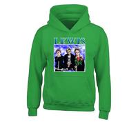 Capaldi Funny Roses Hoodie - Lewis Brit Pop Singer Vintage Band Concert Merch Gift For Music Lovers UK Event Kids Adults Unisex Hooded Sweatshirt Top (Kelly Green, 12 Years)