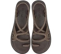 Capana Rope Sandals for Women,Handwoven Women's Sandals, Boho Sandals, Walking Sandals, Beach Sandals for Women, Straw Sandals, Strappy Sandals, Water Sandals for Women, Taupe, 5 UK