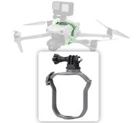 CAPART Expansion Bracket for DJI Air 3 Drone Camera Mount Strobe Light Holder, with 1/4 Screw Adapter, Compatible with DJI Action 4/3 Insta360 X4 X3 X2 GO 3 3S Go pro 12 11 10 9