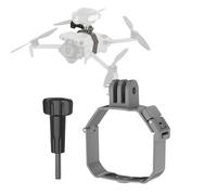CAPART Top Expansion Bracket for DJI Mini 5 Pro, Camera Holder Strobe Light Mounting Adapter for DJI OSMO Nano, Insta360 GO Ultra GO 3 3S ONE X5 X4 X3