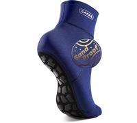 CAPAS Wetsuit Socks, Anti-slip Neoprene Men Women Waterproof Socks, Sand-proof Beach Water Sports Keep Warm Water Sock for Diving Snorkeling Swimming (Blue, S)