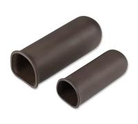 CAPASTEC Aquarium Ceramic Cave, Betta & Shrimp Hideaway Rock, Brown, 2-Pack