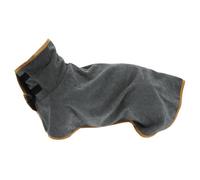 CAPASTEC Dog Bathrobe, Pet Towel with Magic Ribbons, Soft Dog Towel, Large, Grey