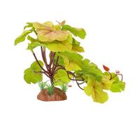 CAPASTEC Terrarium Plants, Artificial Greenery, Reptile Tank Accessories, Lifelike Decor for Chameleon and Tortoise Habitats, Yellow Green
