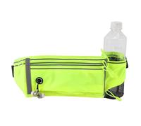 CAPASTEC Waist Pack Bag W/Water Bottle Holder, Fanny Pack, Fluorescent Green