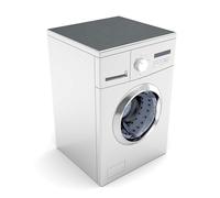 CAPASTEC Washing Machine Dust Cover Pad, 60 x 50 cm Washing Machine and Dryer Covers for the Top, Dust Protection Washing Machine Cover for Laundry Room Kitchen, Deep Grey