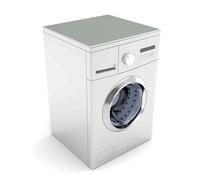 CAPASTEC Washing Machine Dust Cover Pad, 60 x 60 cm Washing Machine and Dryer Covers for the Top, Dust Protection Washing Machine Cover for Laundry Room, Kitchen, Grey