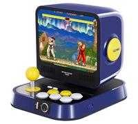 Unico Retro Station Mini Arcade Including 10 Games, Mega Man, Street Fighter II