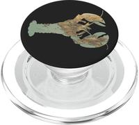 Cape Ann MA Lobster Map Silhouette PopSockets PopGrip for MagSafe