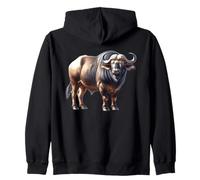 Cape Buffalo | African Buffalo Zip Hoodie