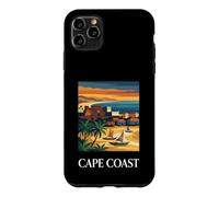Cape Coast Ghana Vintage Retro Coastal Travel Design Case for iPhone 11 Pro Max