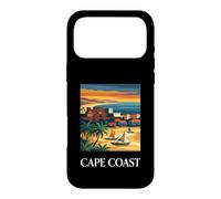 Cape Coast Ghana Vintage Retro Coastal Travel Design Case for iPhone 17 Pro Max