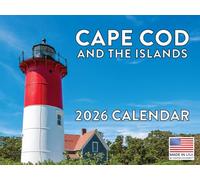 Cape Cod and Islands Calendar 2026 Monthly Wall