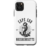 Cape Cod Est 1637 Massachusetts Anchor Vintage USA Souvenir Case for iPhone 11 Pro Max