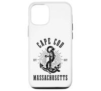 Cape Cod Est 1637 Massachusetts Anchor Vintage USA Souvenir Case for iPhone 12/12 Pro