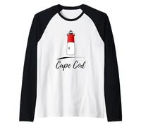 Cape Cod Light Nauset Raglan Baseball Tee