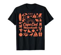 Cape Cod Massachusetts Beach Vacation Coastal Life T-Shirt