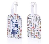 Cape Cod Massachusetts Gift New England Martha's Vineyard Vacation Travel Gift Massachusetts Marthas Luggage Tag (Cape cod UK)