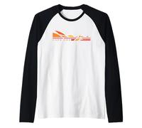 Cape Cod Massachusetts Lifestyle Raglan Baseball Tee