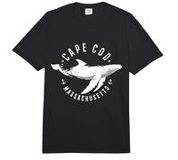 Cape Cod Massachusetts Souvenir Whale Ocean Nautical Comfort Colors Adult Heavyweight T-Shirt