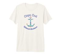 Cape Cod National Seashore Beach Boho Nautical Anchor Premium T-Shirt
