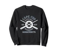 Cape Cod National Seashore Massachusetts Vintage Nautical Sweatshirt