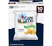 Cape Cod Potato Chips Original Less Fat, 1 Oz, 10 Ct