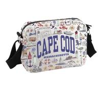 Cape Cod Travel Gift Massachusetts Trip Gift Bachelorette Party Favor Cape Cod Massachusetts Beach Crossbody Bag, Cape Cod Hkb