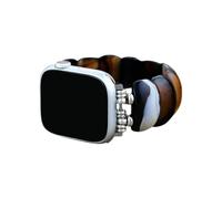 Cape Diablo Handmade Gemstone Watch Band for Women Compatible with Apple Watch 38mm 40mm 41mm 42mm 44mm 45mm, Boho Stretchable Strap Fits for iWatch Series 11/10/9/8/7/6/5/4/3/2/1 SE 3/2/1