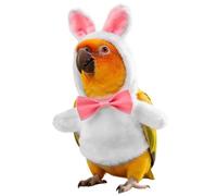 Cape for Parrots, Windproof Complete for Animals with Theme - Adjustable Costume for Cockatoo, for Easter Winter Outdoors, Cockatoo Parakeets Ashes Conure Maina Finches